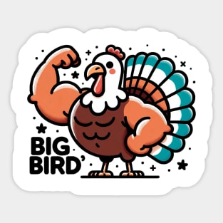 Big Bird- Thanksgiving Sticker